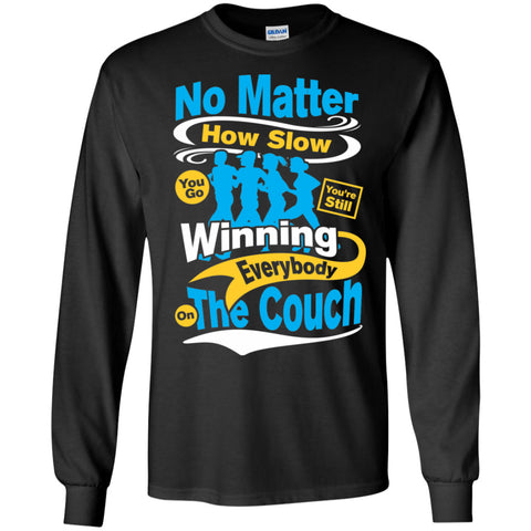 Long Sleeve - GET OFF YOUR COUCH LONG SLEEVE TEE