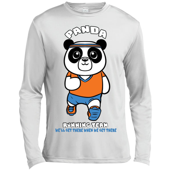 Long Sleeve - Panda Running Team Long Sleeve Dri Fit Shirt