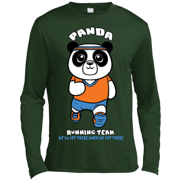 Long Sleeve - Panda Running Team Long Sleeve Dri Fit Shirt