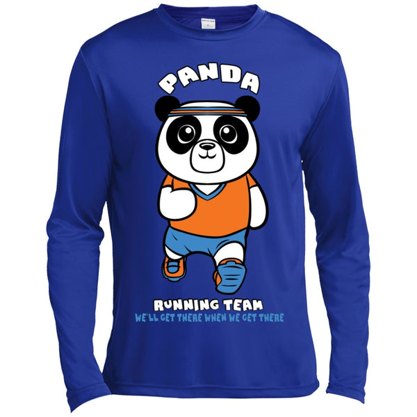 Long Sleeve - Panda Running Team Long Sleeve Dri Fit Shirt