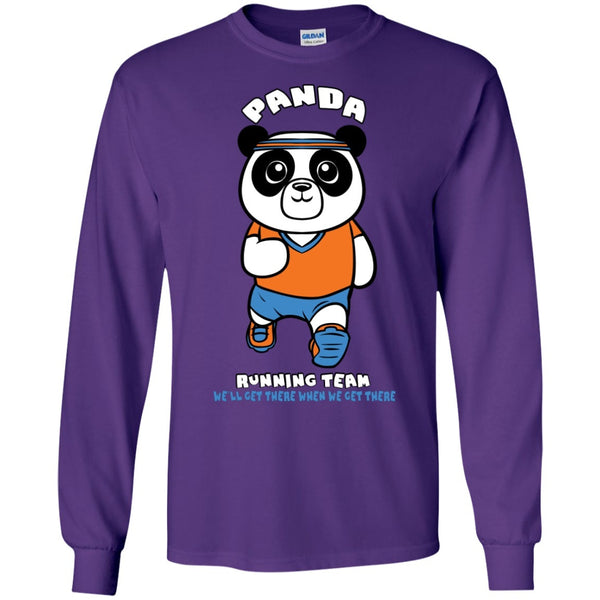 Long Sleeve - Panda Running Team Long Sleeve Shirt