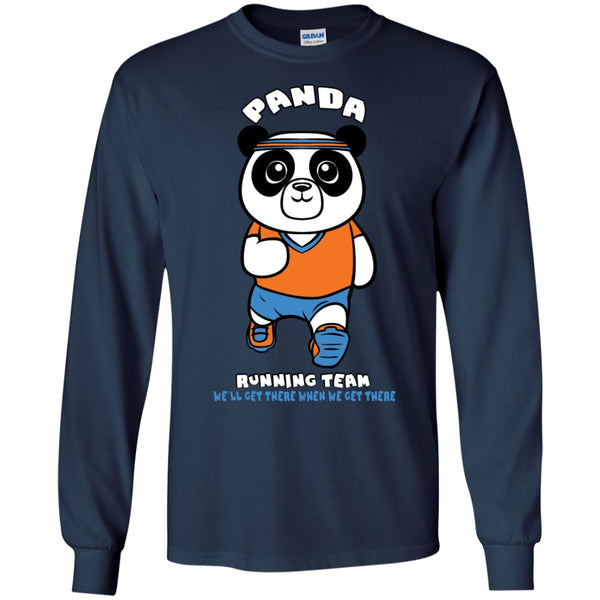 Long Sleeve - Panda Running Team Long Sleeve Shirt