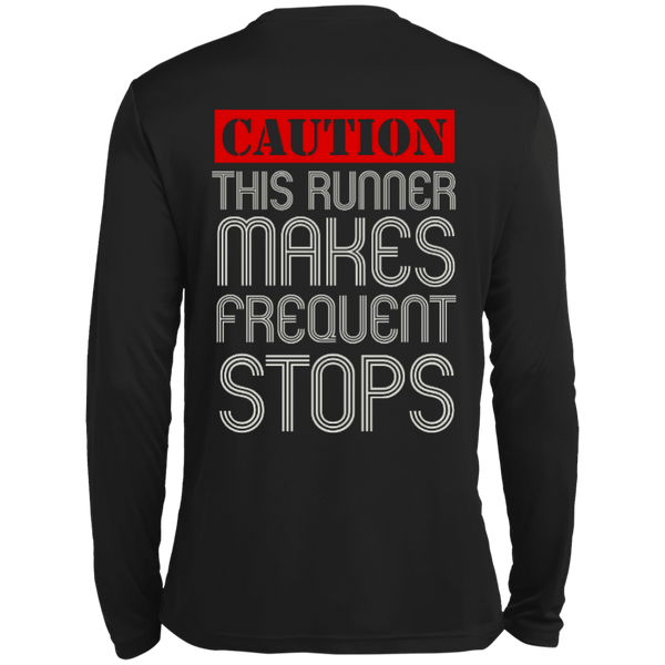 Long Sleeve - Runner Caution Unisex Long Sleeve Dri-Fit