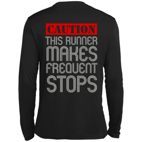 Long Sleeve - Runner Caution Unisex Long Sleeve Dri-Fit