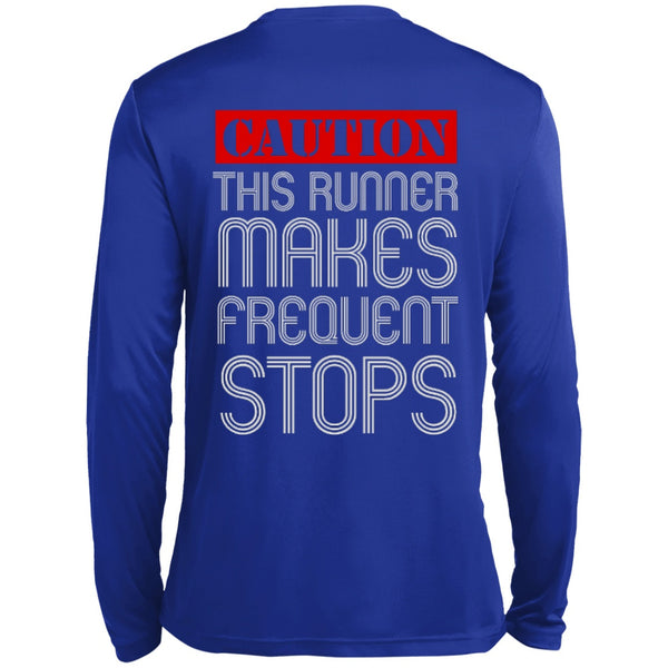 Long Sleeve - Runner Caution Unisex Long Sleeve Dri-Fit