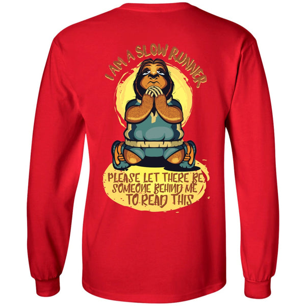 Long Sleeve - Slow Runners Sloth Unisex Long Sleeve Shirt