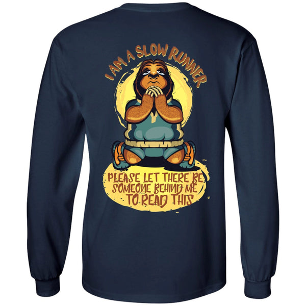 Long Sleeve - Slow Runners Sloth Unisex Long Sleeve Shirt