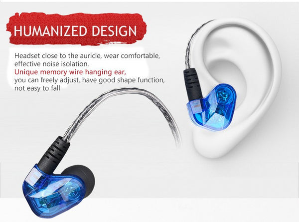 X90 Bluetooth 4.1 Dual Dynamic Driver In Ear Sport Wireless Earphone With Mic