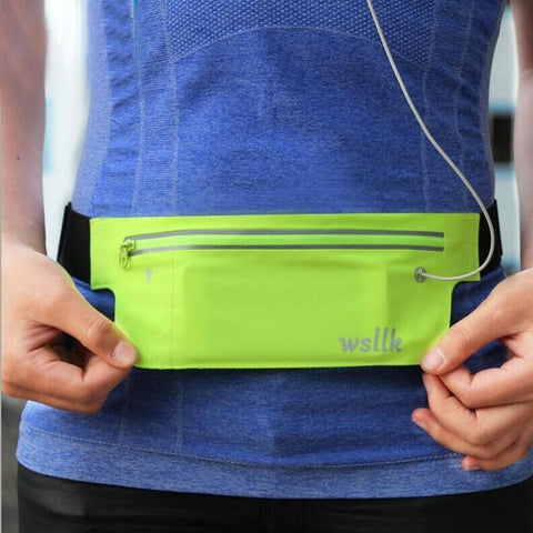 Slim Unisex Running Waist Bag Belt