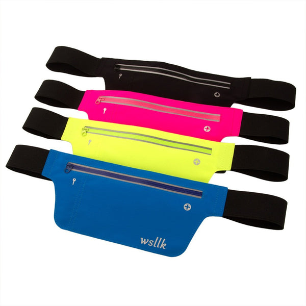 Slim Unisex Running Waist Bag Belt