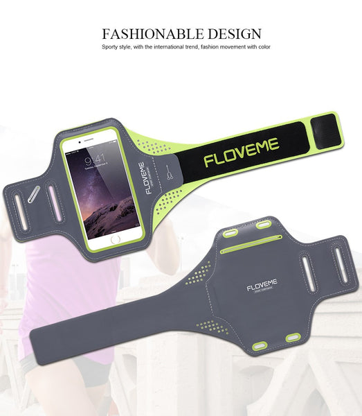 Universal Leather Arm Band With Touch Screen Capability