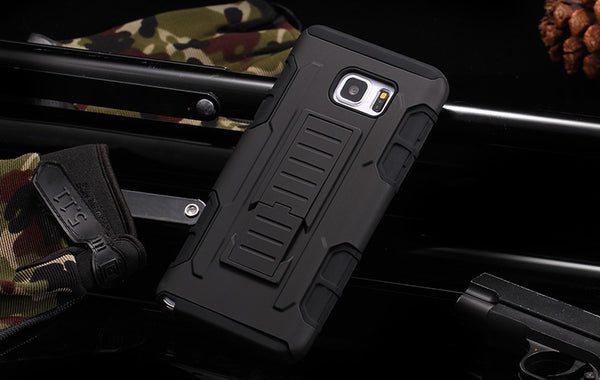 Shock Proof Armor Case With Kickstand and Detachable Arm Band