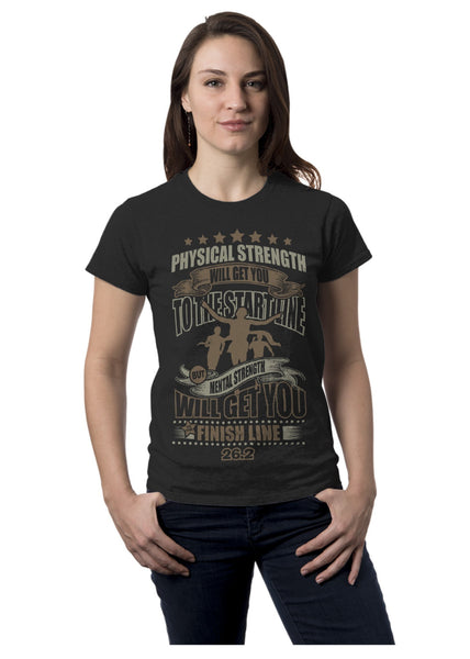 Short Sleeve - Finish With Mental Strength Short Sleeve Tee