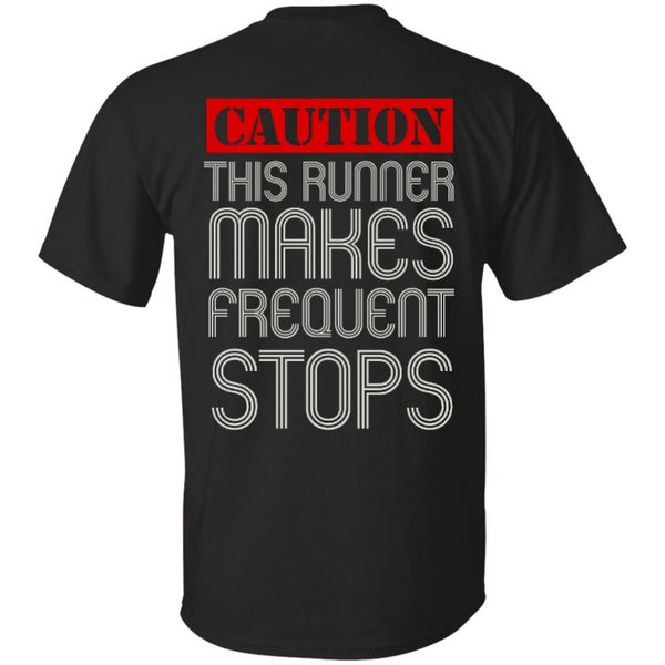 Short Sleeve - Runner Caution Unisex Short Sleeve Tee