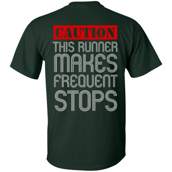 Short Sleeve - Runner Caution Unisex Short Sleeve Tee