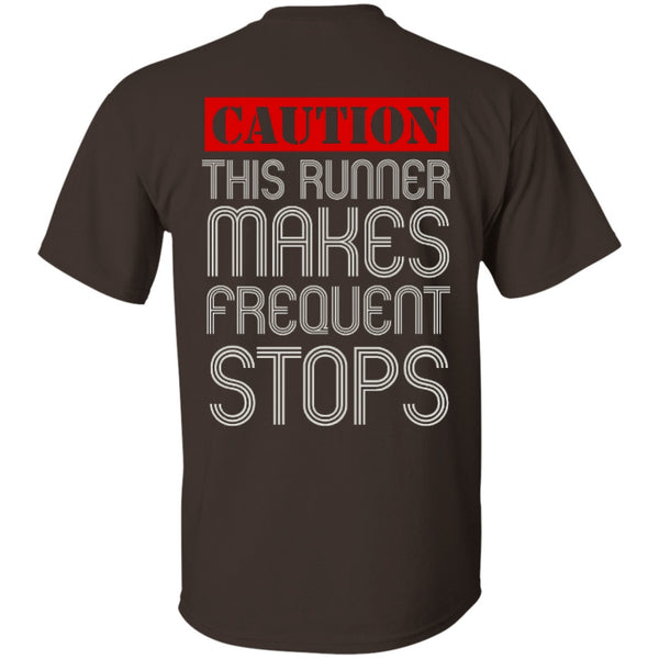 Short Sleeve - Runner Caution Unisex Short Sleeve Tee