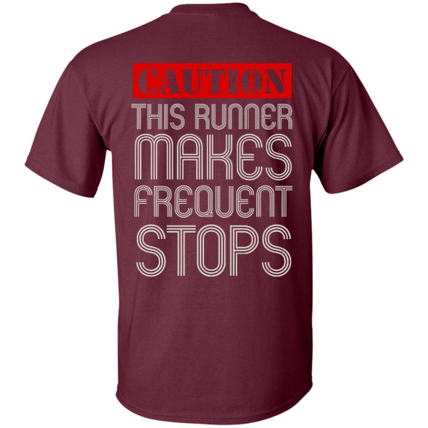 Short Sleeve - Runner Caution Unisex Short Sleeve Tee