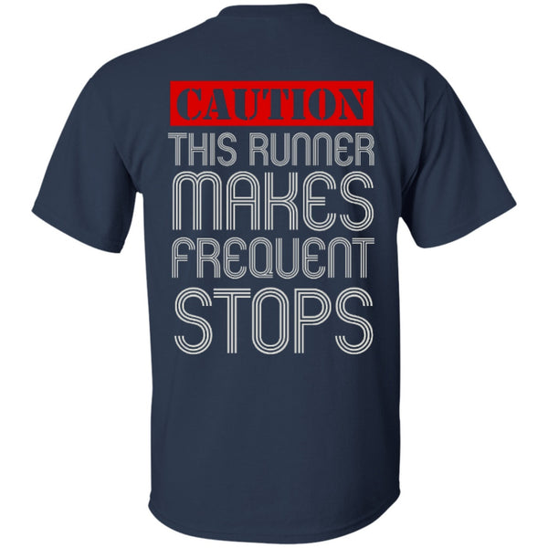 Short Sleeve - Runner Caution Unisex Short Sleeve Tee