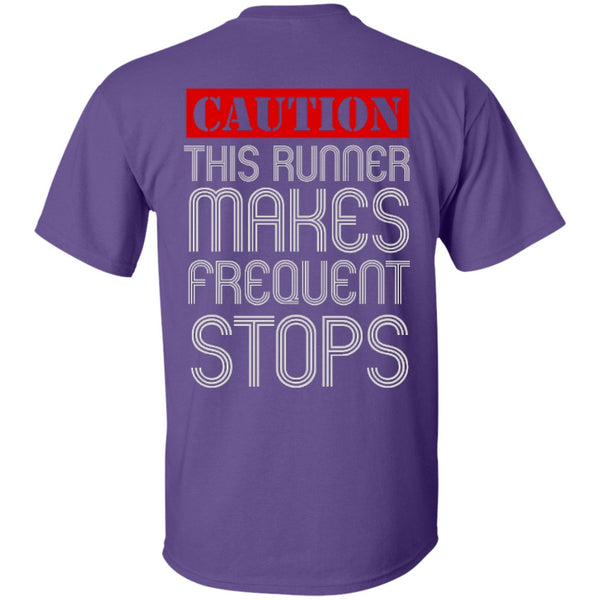 Short Sleeve - Runner Caution Unisex Short Sleeve Tee