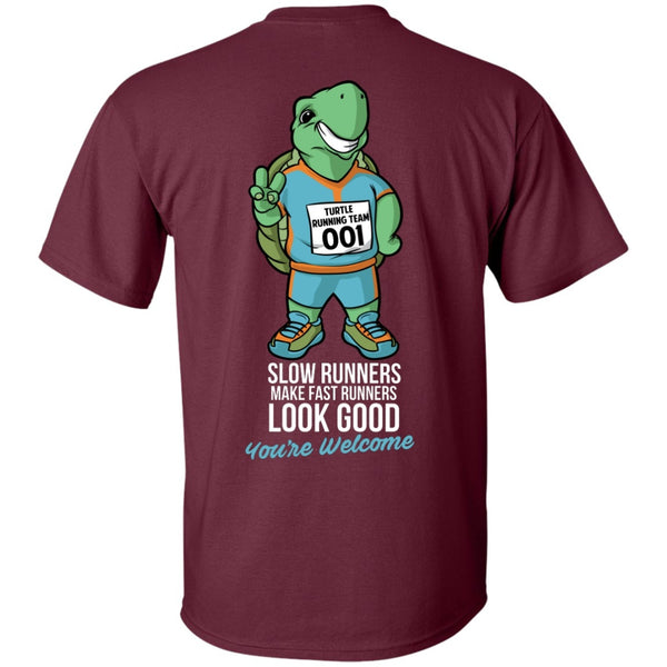 Short Sleeve - Slow Runners Make Fast Runners Look Good Short Sleeve Tee