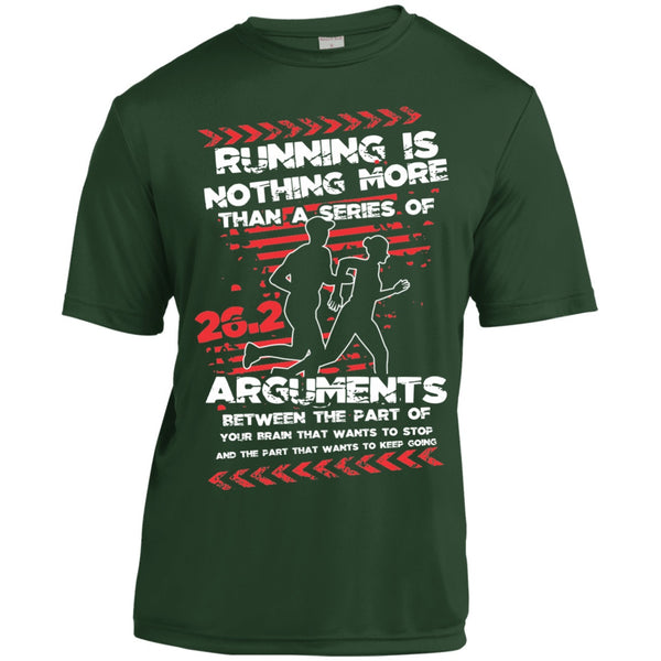 T-Shirts - Brain Arguments Short Sleeve Dri-Fit