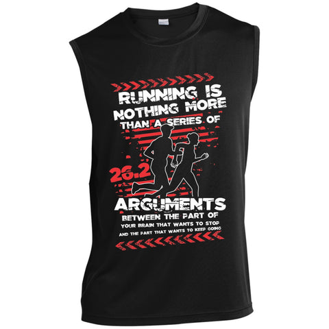 T-Shirts - Brain Arguments Sleeveless Dri Fit