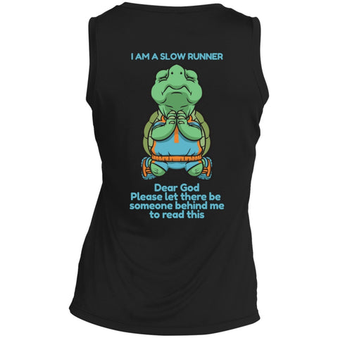 T-Shirts - Ladies Sleeveless Dri Fit V Neck