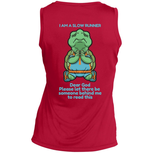 T-Shirts - Ladies Sleeveless Dri Fit V Neck