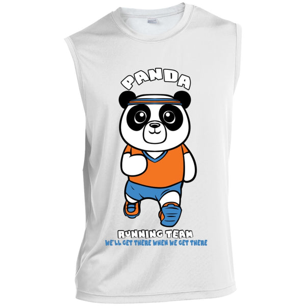 T-Shirts - Panda Running Team Sleeveless Dri Fit