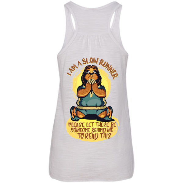 T-Shirts - Slow Runners Sloth Bella Flowy Tank