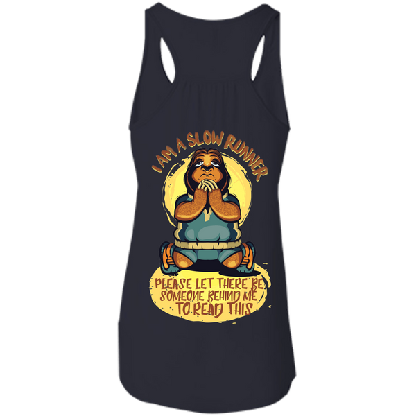 T-Shirts - Slow Runners Sloth Bella Flowy Tank