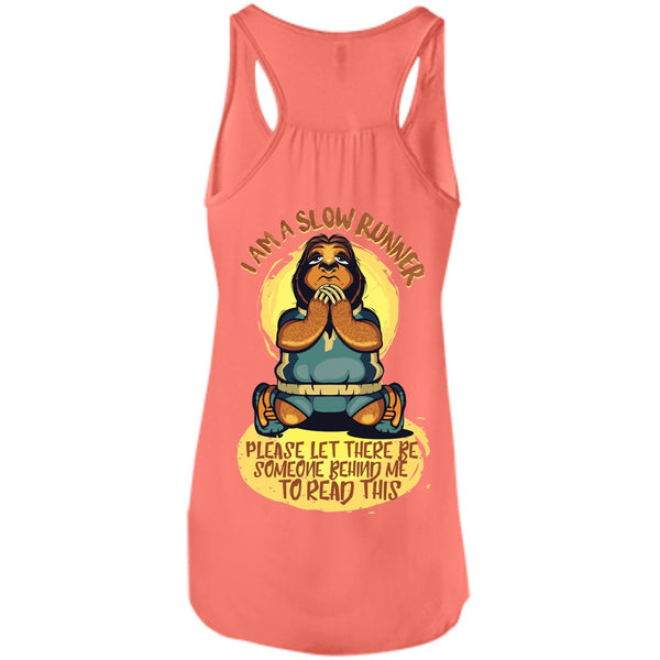 T-Shirts - Slow Runners Sloth Bella Flowy Tank