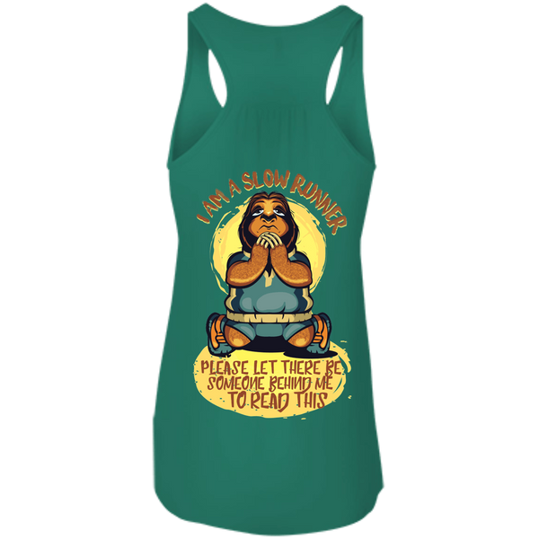 T-Shirts - Slow Runners Sloth Bella Flowy Tank