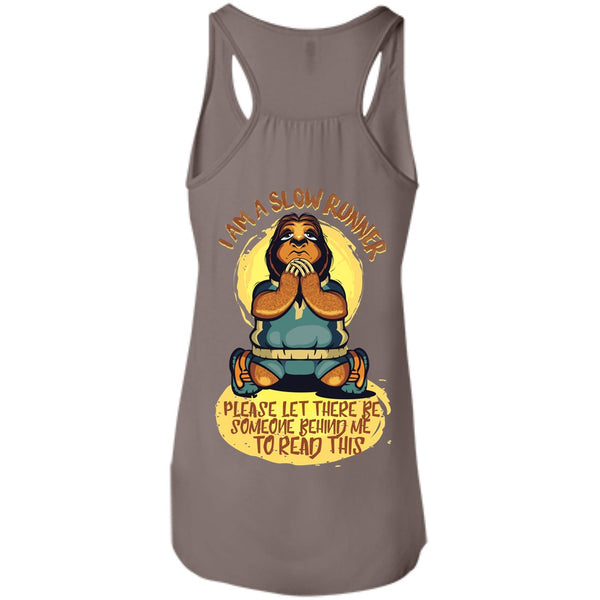 T-Shirts - Slow Runners Sloth Bella Flowy Tank